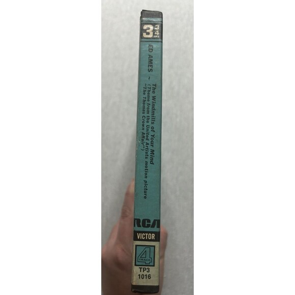 ED AMES The Windmills Of Your Mind Reel to Reel 4 Track 3 3/4 IPS - Picture 3 of 6